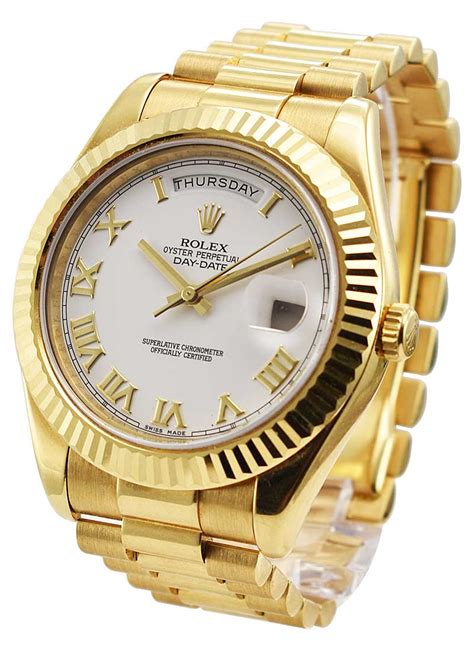 rolex presidential 41mm used|men's president for sale rolex.